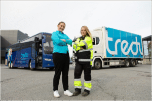 lái xe bus tại Phần Lan