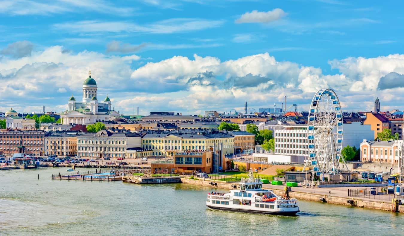 Quang cảnh thành phố Helsinki, thủ đô của Phần Lan