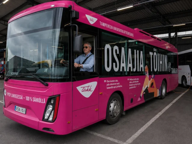 Du học nghề Phần Lan ngành vận tải, lái xe bus