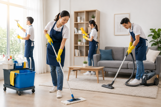 Sinh viên du học nghề Dịch vụ Vệ sinh và Quản lý Cơ sở vật chất tại Phần Lan